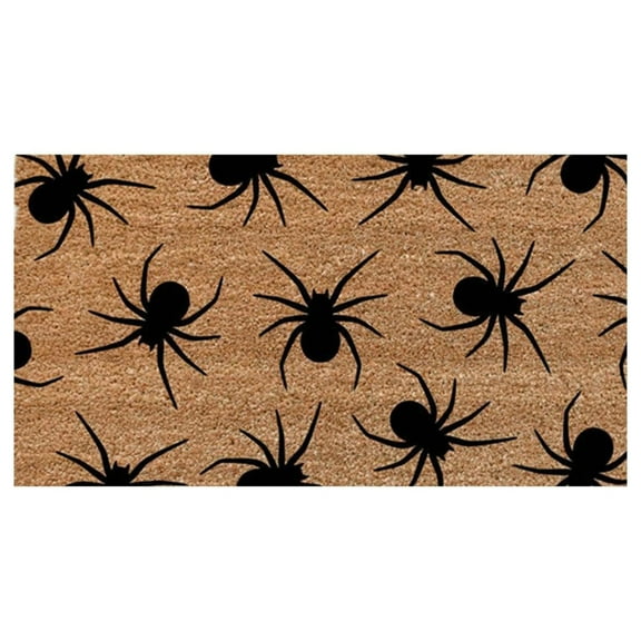 Halloween Printed Carpet Anti Slip Entrance D Polyester Carpet Color:D Material:Cloth