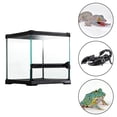 thumbnail image 1 of Terrario de vidrio para reptiles REPTI ZOO Terrario armado serie RHK Chico 9 Lt 21cm X 21cm X 20cm, 1 of 12