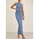 thumbnail image 5 of Vestido midi PRETTYGARDEN 2025 de verano sin mangas con pliegues para mujer, 5 of 9