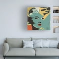 thumbnail image 2 of Canvas Wall Art - Sasha 'Pop Tech Glam I' Wall Art for Living Room, Bedroom, or Office Décor by Trademark Fine Art - 14 x 14 Inches, 2 of 4