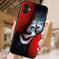 thumbnail image 3 of Pennywise-funda de silicona de Horror para IPhone, carcasa negra de silicona para Apple IPhone 13, 12 Mini, 11 Pro, XS, MAX, XR, X, 8, 7, 6S, 6 Plus, 5S, SE, 3 of 5