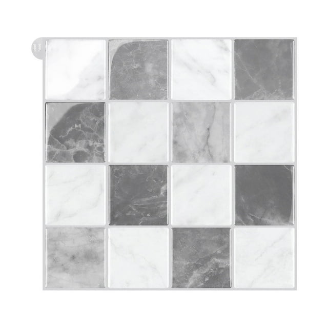 Stickers 2 Product Category Peel And Stick Tile Stickers Self Wall Decals For Kitchen Bathroom Grid Design Removable Backsplash Platform Competition Title Versatile Grid Tile Decals for Kitchens and