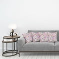 thumbnail image 3 of Ambesonne Pink Throw Pillow Cover 4 Pack, Music Clef Groovy Doodles, 20", Multicolor, 3 of 5