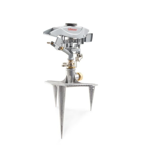 Gilmour Metal Spike Base Impulse Sprinkler 8500 sq. ft.