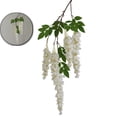 thumbnail image 2 of 47.2 Inch Artificial Fake Wisteria Hanging Flower Garland Silk Flower String for Home Party Decoration, 2 of 6