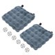 thumbnail image 1 of Funda de Asiento Inferior para Coche Única Bargains Gris Algodón Cuadrícula Universal para Coche SUV Camión 2 Pcs, 1 of 7