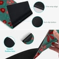 thumbnail image 5 of Large Mouse Pad with Wrist Support 4 in1 Set, XXL Big Game Mousepad + Keyboard Wrist Rest+Mouse Wrist Rest+Coaster Ergonomic Design Gaming Mat for Home Office Table Computer I Green Flowers, 5 of 14