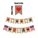 thumbnail image 3 of USA Independence Day Flag Celebration USA Flag 4th Of July Decorative Fireplace Red White Blue Theme Party Decoration Supplies Memorial Day, 3 of 6