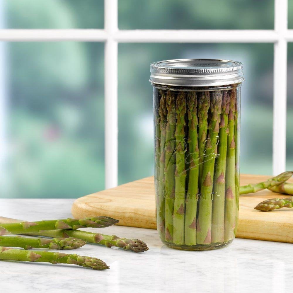 Ball Wide Mouth 1-1/2 Pint, 24 oz. Glass Mason Jars with lids and bands, 9 count - Pack of 2 (Total 18 Jars)