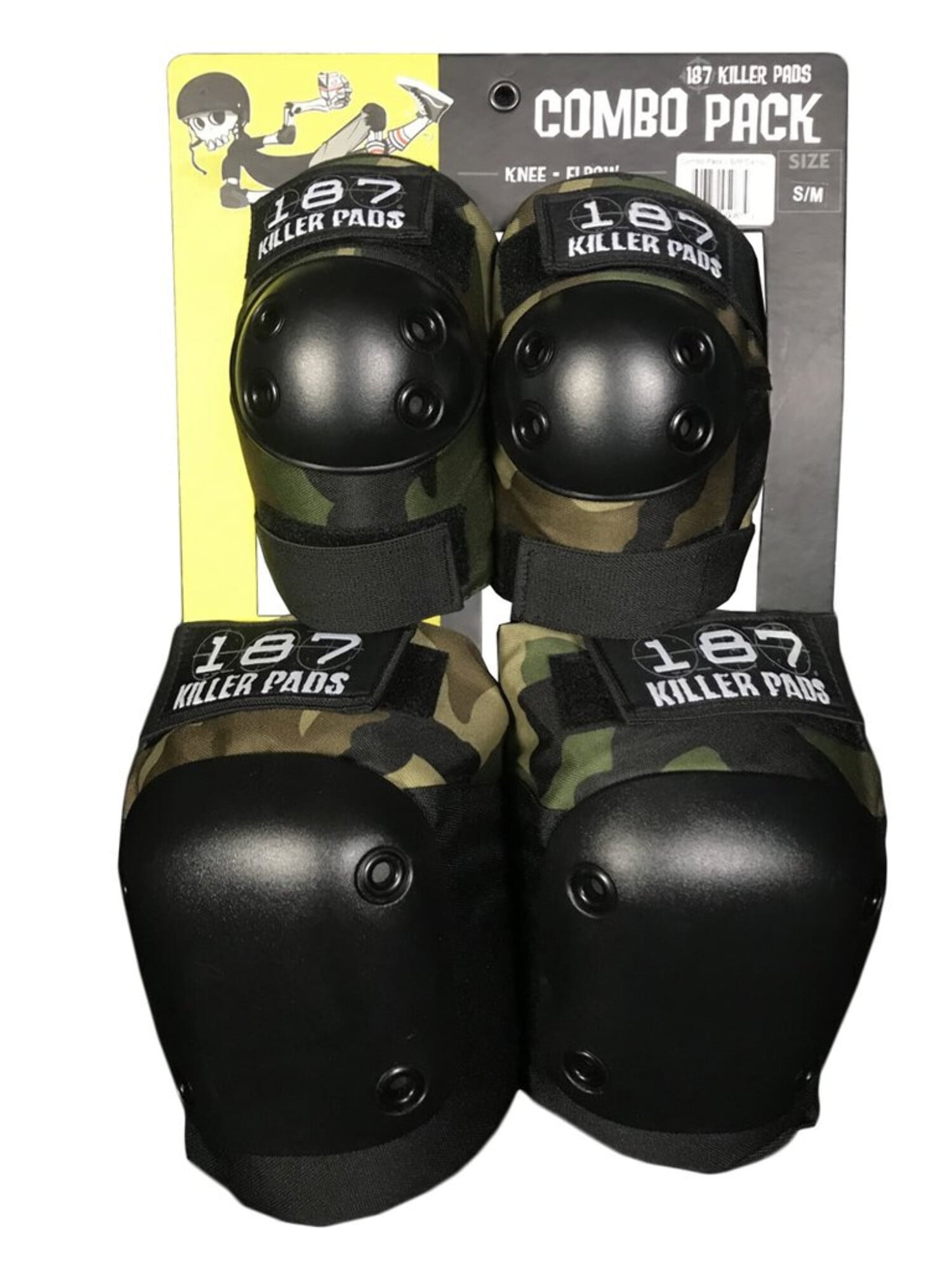 スケートボード 187 KILLER PADS COMBO PACK COMIC KNEE & ELBOW PAD COMBO PACK - Comic – 187killerpads