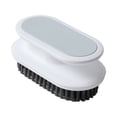 thumbnail image 4 of Clearance Under $5 | Laundry Scrub Brush with Soft Bristles for Clothes and Shoes, Ergonomic Household Cleaning Tool for Bathroom and Home Use, White, 4 of 9