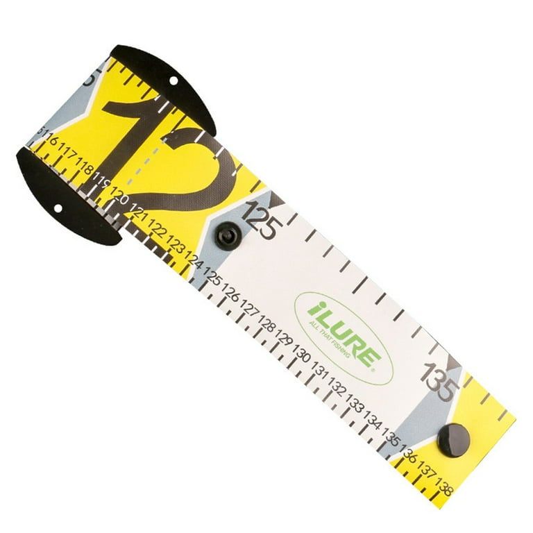 Leke 1.38m Waterproof Fish Measuring Tape Fishing Ruler PVC Measurement  Tackle Tools 