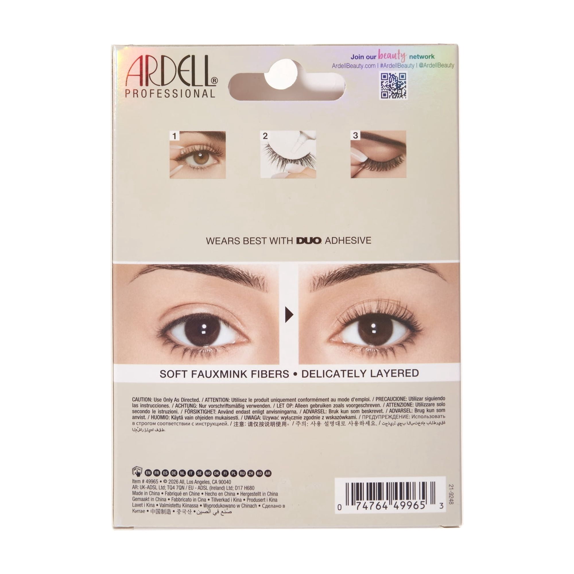 Ardell Fauxmink Delicates, 825, 4 Pack