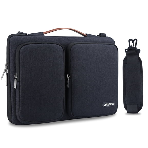 Mosiso Laptop Shoulder Bag for 13-13.3 Inch MacBook Pro/Air Polyester Shockproof Sleeve Case