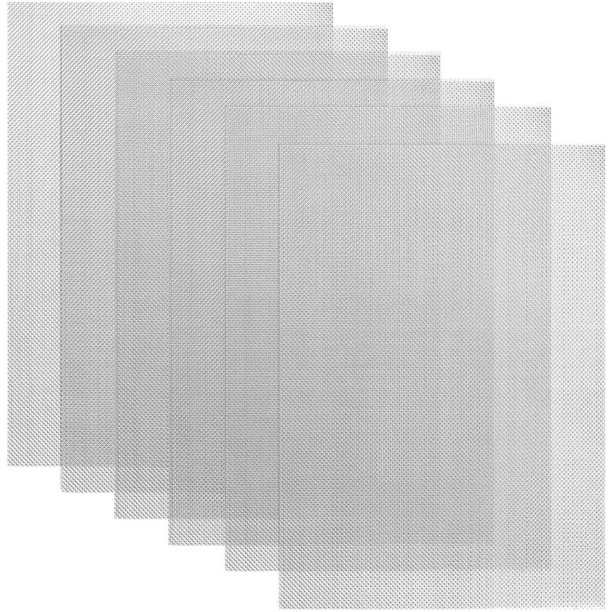 Malla de rejilla de alambre 20 Mesh 6PCS Tela de malla de alambre 300 x 210 mm Hoja de malla de acero inoxidable Rejilla de filtración Filtro de pantalla de tela de acero inoxidable tejido TUNC Sencillez