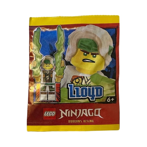 LEGO Ninjago Dragons Rising Season 2: Master Lloyd Minifigure with Energy Blades