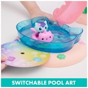 Gabby’s Dollhouse, Pool Playset with Figures and Accessories