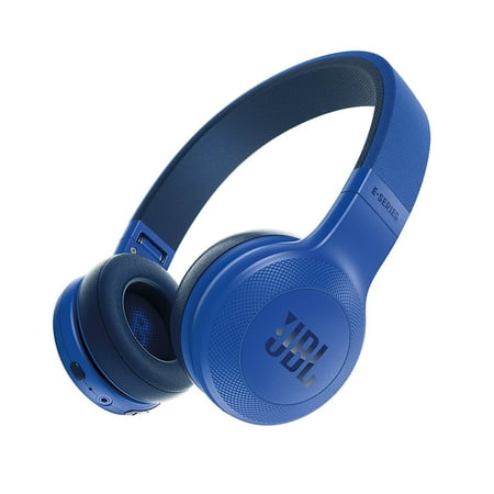 JBL E45BT On-Ear Wireless Headphones (Blue)