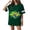 Dark Green Short Sleeve, variant on DORKASM Mexico Soccer Jersey for Women Short Sleeve Football Trendy T-Shirt Crew Neck Comfy National Emblem Detail 2026 Tshirt Spain Brazil Argentina France Germany Portugal Black L
