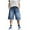 Blue, variant on Boys Denim Shorts Casual Elastic Waist Baggy Streetwear Jorts for Outdoor Summer Fashion Teens and Children
