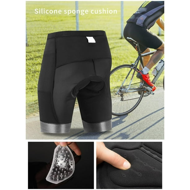 Ropa interior de ciclismo para hombre pantalones cortos acolchados para bicicleta pantalones cortos de montana XXL Cola Pantalones cortos de ciclismo para hombre Walmart en linea