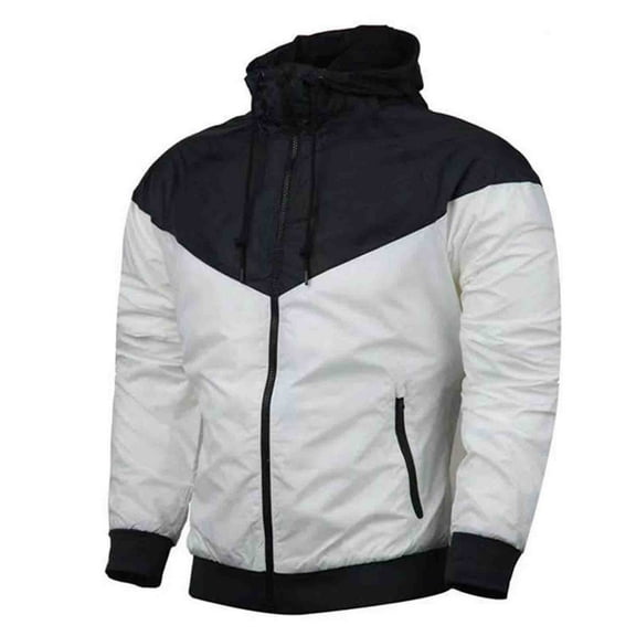 Aofany Man Leisure Splicing Jackets Hooded Windproof Running Sport Jacket Big And Tall Mens Hoodies Cardigan