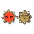 thumbnail image 1 of Ojos locos, locos, estúpidos. Broche de flores, regalo de joyería para mujeres y niñas Unbranded M, 1 of 3