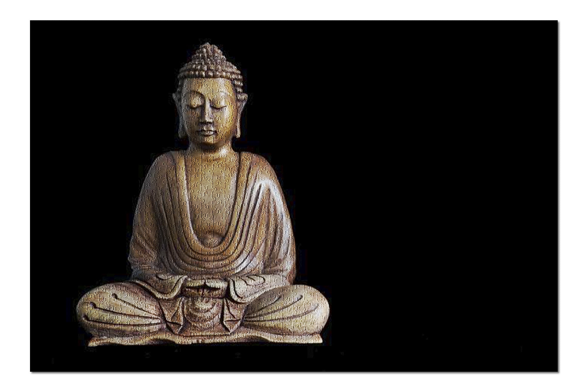 Puzzles for Adults 500 Piece Jigsaw Puzzle for Adults 500 Pieces Jigsaw Puzzles HD Color Design Great for Home Decor Buddha Statue