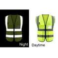 thumbnail image 5 of Vest Reflective Breathable Cloth Safety Protective Vest One Size Fits Most for Outdoor, 5 of 7