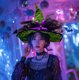thumbnail image 1 of Sombrero de mago de calabaza de Halloween: ideal para decorar fiestas de cosplay., 1 of 2