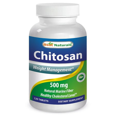 Best Naturals Chitosan 500 mg, 120 Ct