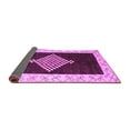 thumbnail image 2 of Ahgly Company Indoor Rectangle Abstract Purple Modern Area Rugs, 2' x 4', 2 of 4