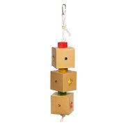 Prevue Pet Products 3-Box Stuff & Hide Playfuls Forage & Engage Bird Toy 60246