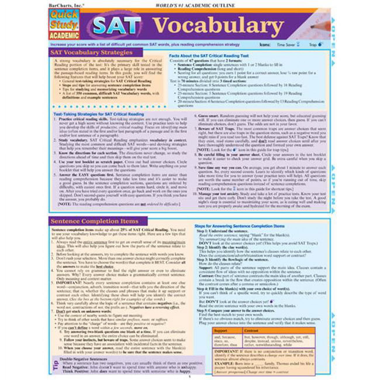 BarCharts- Inc. Sat Vocabulary