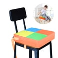 thumbnail image 1 of EeaseMX NUOLUX - Cojín elevador para silla de comedor infantil, desmontable y ajustable, para trona (color aleatorio), 1 of 7