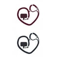 thumbnail image 1 of 2 Piezas Correa de Cuello de Cordón Ajustable Desmontable para Teléfono Móvil Rojo Gris CUTICAT Cordón para teléfono inteligente, 1 of 8