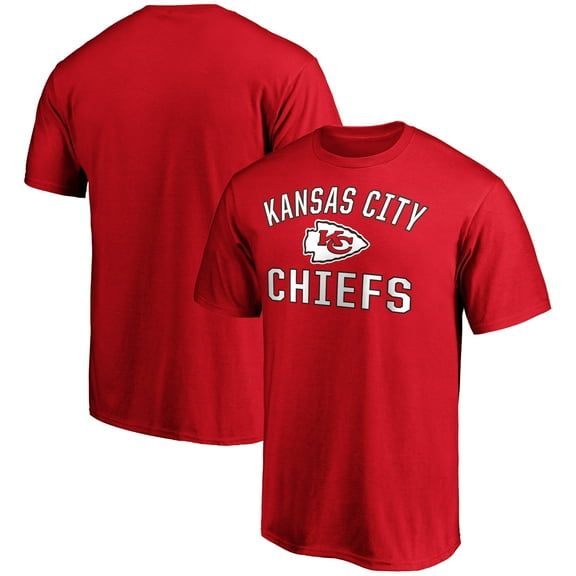 Men's Fanatics Red Kansas City Chiefs Victory Arch T-Shirt