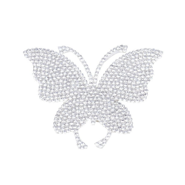 BRIGHTFUFU 1pc DIY pegatina de diamantes de imitación para ventana de parachoques portátiles equipaje calcomanía decorativa