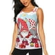 thumbnail image 1 of Fotbe Christmas Blusas Sin Mangas para Mujer – Estilo Casual, Corte Suelto, Slim-Fit, Cuello Redondo Deportivo, Tops de Verano para Gimnasio y Yoga-XX-Large, 1 of 7