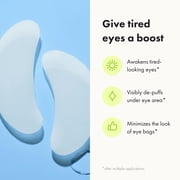 Hero Cosmetics Mighty Patch Cooling Hydrogel Eye Patches for Tired Eyes, 6 Count