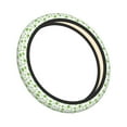 thumbnail image 2 of Daiia Kitchen Utensiles Cooking Pots Steering Wheel Cover Auto Steering Wheel Covers Breathable Anti-Slip Steering Wheels Car Interior Decor Accessories for Men Women Universal 15 Inch, 2 of 8
