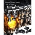 thumbnail image 4 of Fuel Injector Return Fitting Compatible with RAM Grand Cherokee EcoDiesel 3.0L Replace 68229388AA, 4Pcs “T” 2Pcs “L”, 4 of 6
