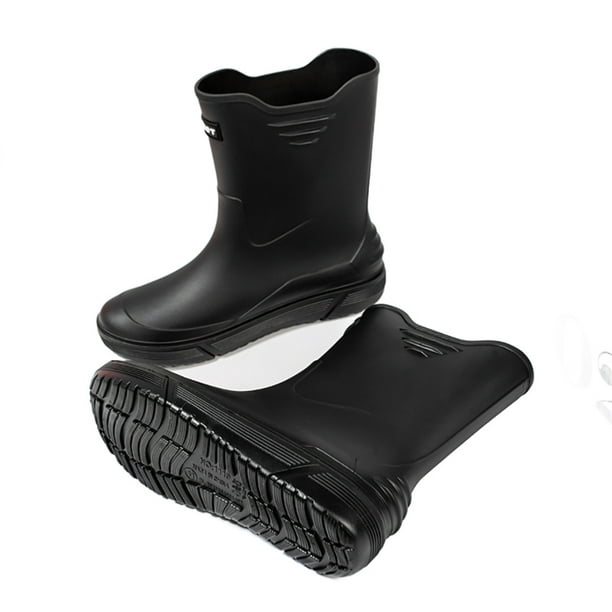 Rain Boots for Men, Non-Slip Waterproof Rubber Boots Outdoor