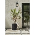 thumbnail image 6 of Veradek Mod Series 17" Plastic-Stone Medum Planter - (Black, 2 Pack), 6 of 11