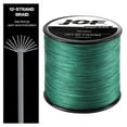 thumbnail image 1 of Braided Wire X12 300/500/1000m 4 Color All For PE Fishing Line MaxDrag 149.9LB Multifilament For Saltwater Pesca Green 500M-X12-1.0-33LB, 1 of 6
