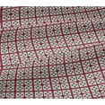 thumbnail image 5 of oneOone Tissu Jersey Viscose à Carreaux Tissu Imprimé Ikat 1 Yard 60 Inch Wide, 5 of 5