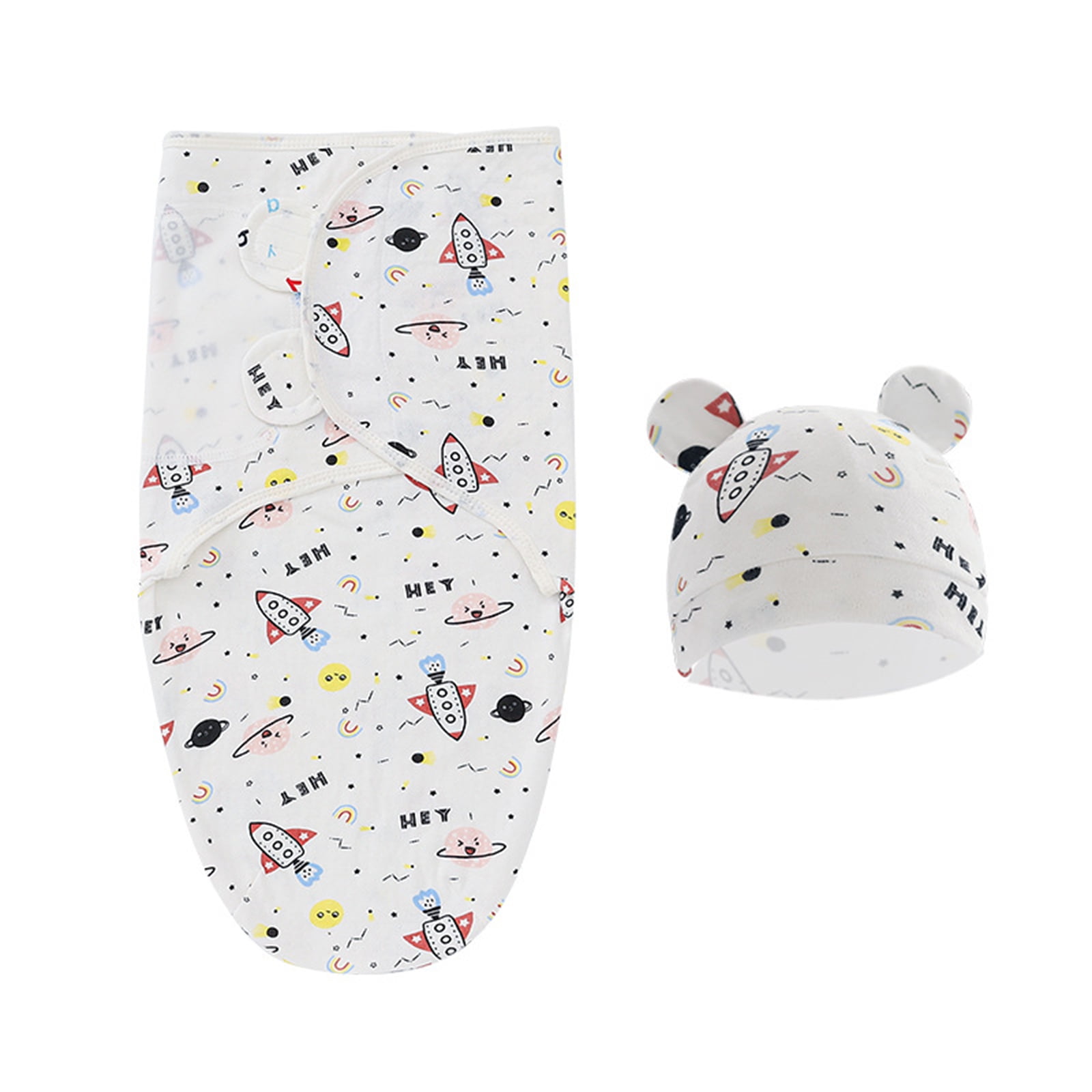 HeroNeo Baby Sleeping Bag Hat Set Newborn Wrap Swaddle Photography
