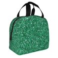 thumbnail image 2 of Disketp Green Glitter Bolsa Térmica para Almuerzo para Hombre y Mujer, Ideal para Trabajo, Senderismo y Picnic, 2 of 8