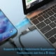 thumbnail image 3 of Adaptador USB 3.0 a USB C, Adaptador USB C Macho a USB A Hembra OTG, Thunderbolt 3 a USB 3.1/3.0/2.0 para Galaxy, MacBook Pro y Otros Dispositivos con USB Tipo C (Bandas), 3 of 5