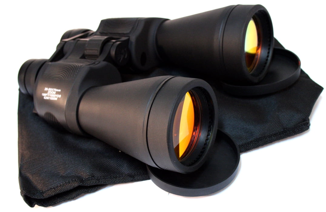 20x50x70 Perrini Black Color Powered Outdoor Ultra Compact  Binoculars w/ Zoom